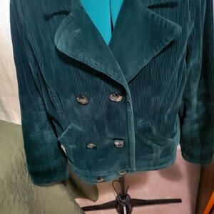 Hunter Green Corduroy Jacket